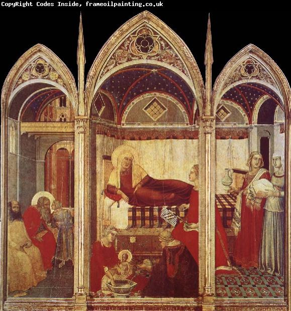 Ambrogio Lorenzetti Birth of the Virgin